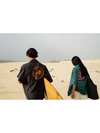 CHEMISE SUMMER SHIRT  BLACK