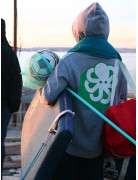 SWEAT HOODIE ZIP KID BIG 3D HGR