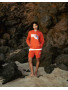 SHORT DUDE BIG 3D RED F/O