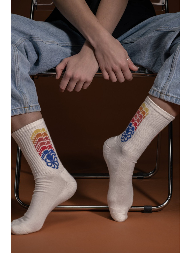 SOCKS  CANDY COCONUT