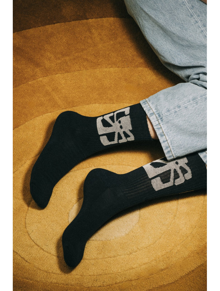 SOCKS  ARTIST NAVY
