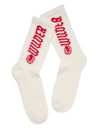 SOCKS  WILDER COCONUT / RED