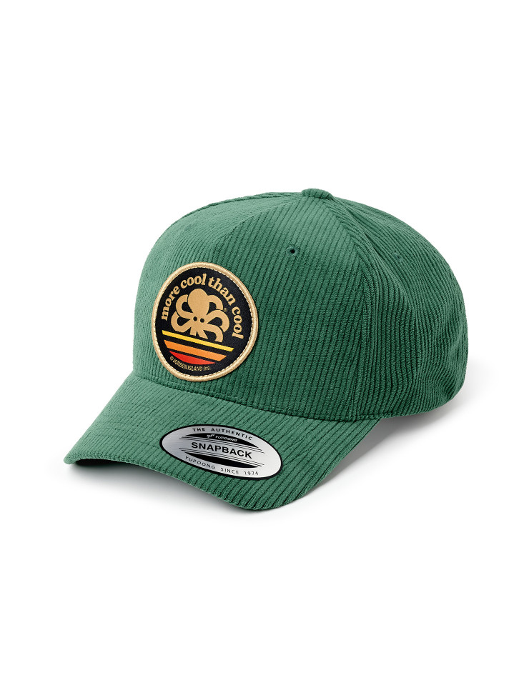 TRUCKER CORDUROY MORE COOL GREEN