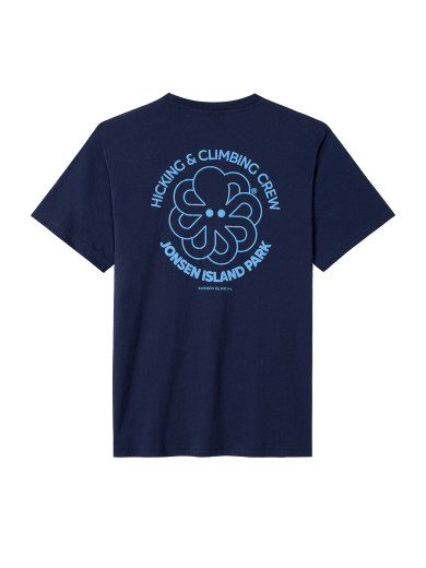T-SHIRT CLASSIC HIKING CREW NAVY