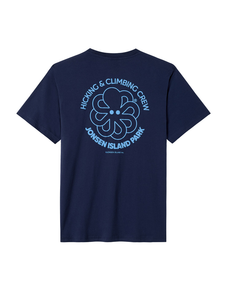 T-SHIRT CLASSIC HIKING CREW NAVY