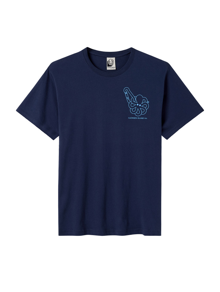 T-SHIRT CLASSIC HIKING CREW NAVY