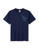 T-SHIRT CLASSIC HIKING CREW NAVY