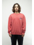 SWEAT-SHIRT CONFORT ZIG ZAG RED F/O