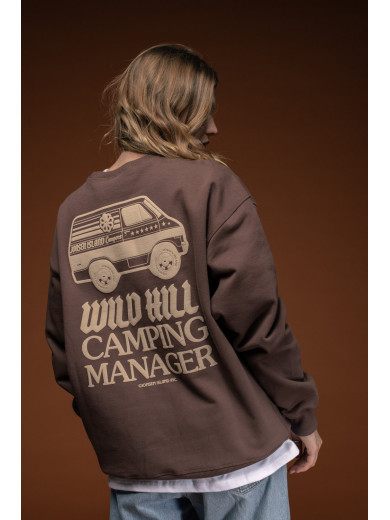 SWEAT-SHIRT CONFORT WILD HILL VAN BROWN