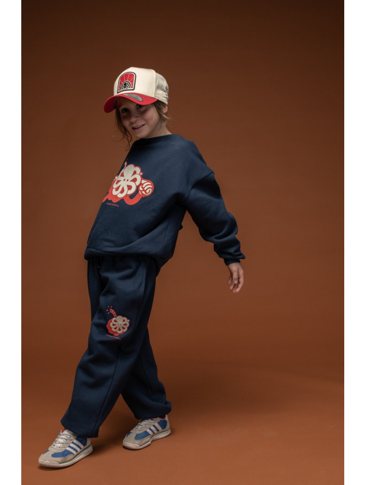 SWEAT-SHIRT KID BIG BOOM NAVY