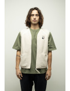 SHERPA GILET  BIANCA CREAM