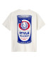 T-SHIRT CONFORT CAN STYLE COCONUT