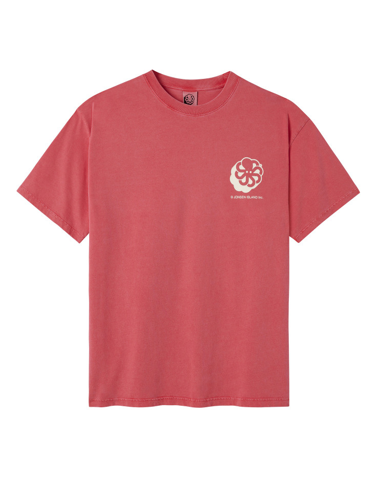 T-SHIRT CONFORT TV SCREEN RED F/O