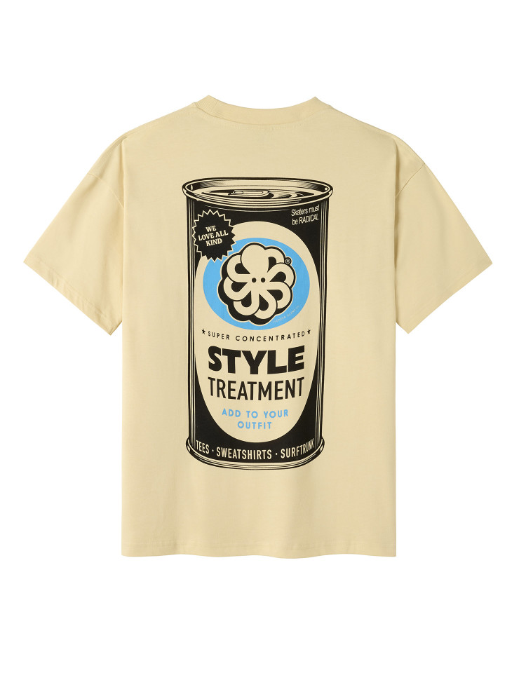 T-SHIRT CONFORT CAN STYLE YELLOW