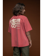 T-SHIRT CONFORT TV SCREEN RED F/O