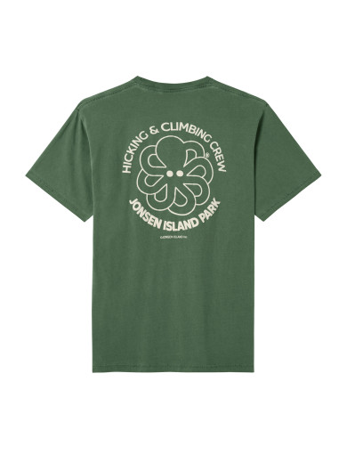 T-SHIRT CLASSIC HIKING CREW GREEN F/O