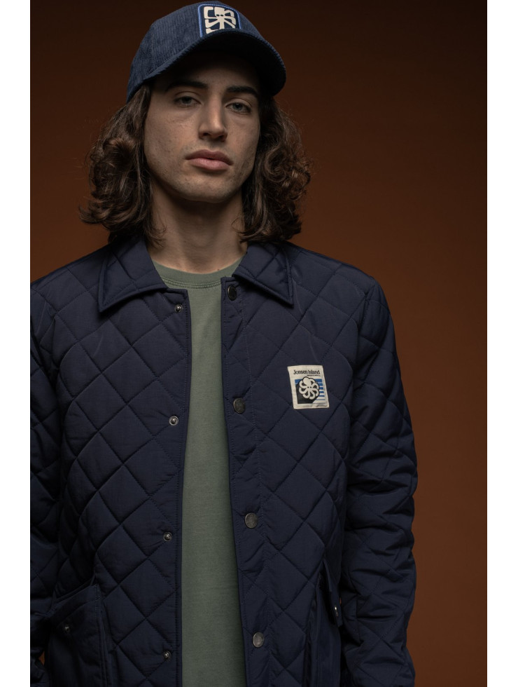 QUILTED JACKET  BIG SUR NAVY