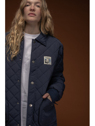 QUILTED JACKET  BIG SUR NAVY