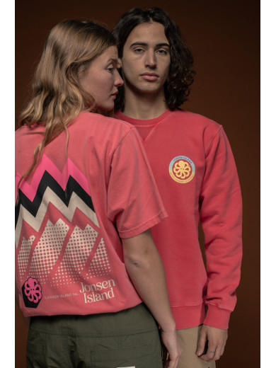 SWEAT-SHIRT CLASSIC AUTHENTIC HEART RED F/O